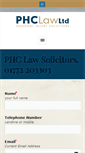 Mobile Screenshot of phclaw.co.uk